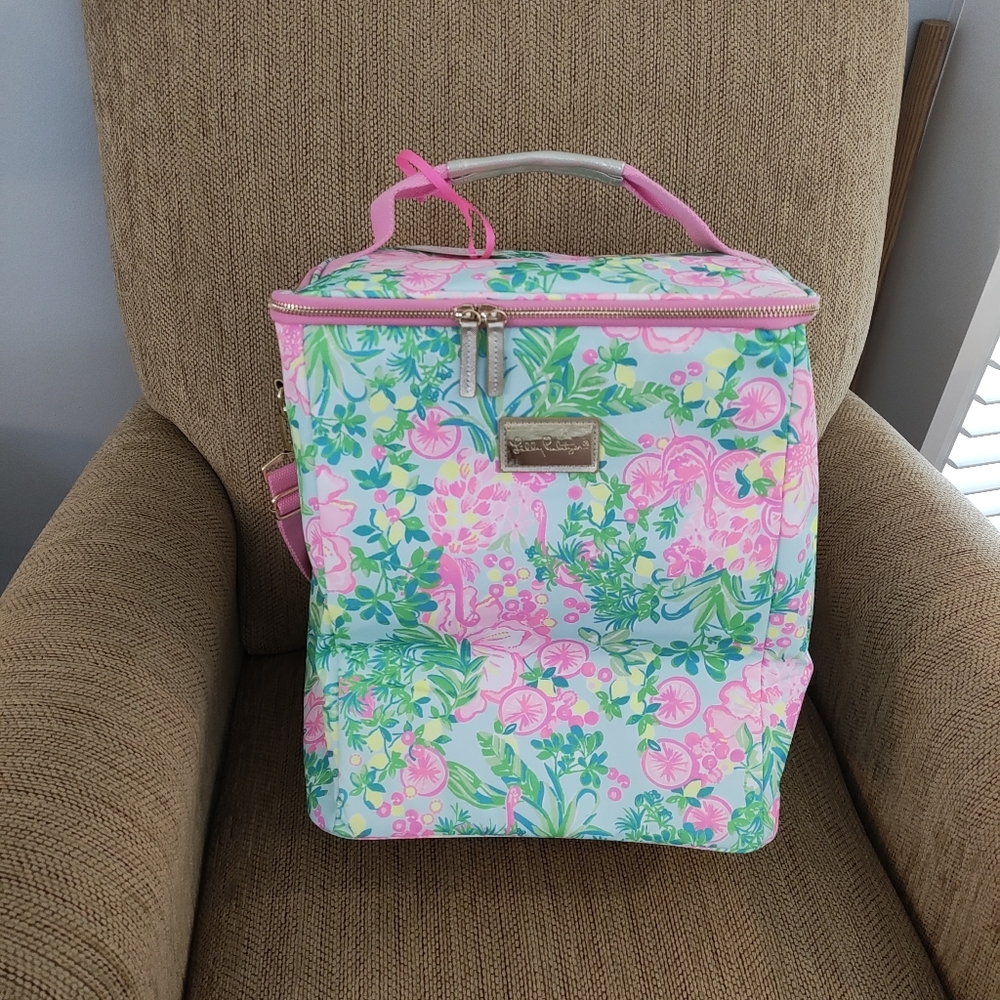 NWT Lilly Pulitzer Wine Carrier and Cooler